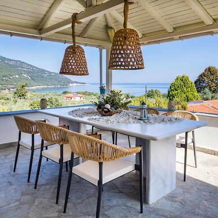 Vista Del Mare Luxury Villa Kinira Zewnętrze zdjęcie