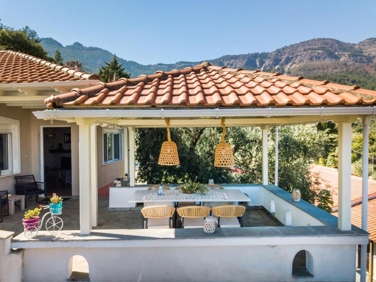 Vista Del Mare Luxury Villa Kinira Zewnętrze zdjęcie