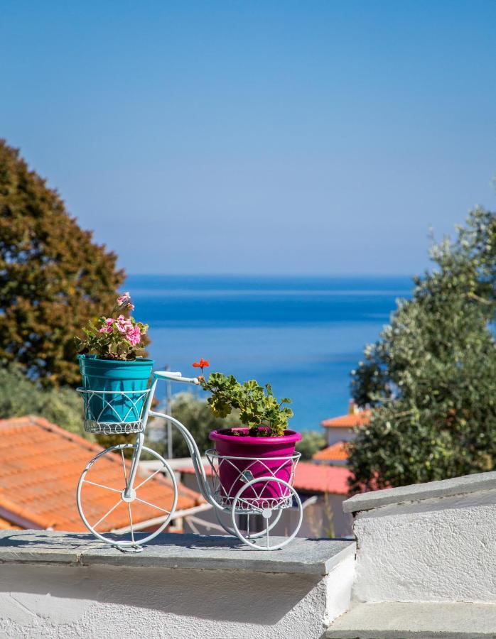 Vista Del Mare Luxury Villa Kinira Zewnętrze zdjęcie