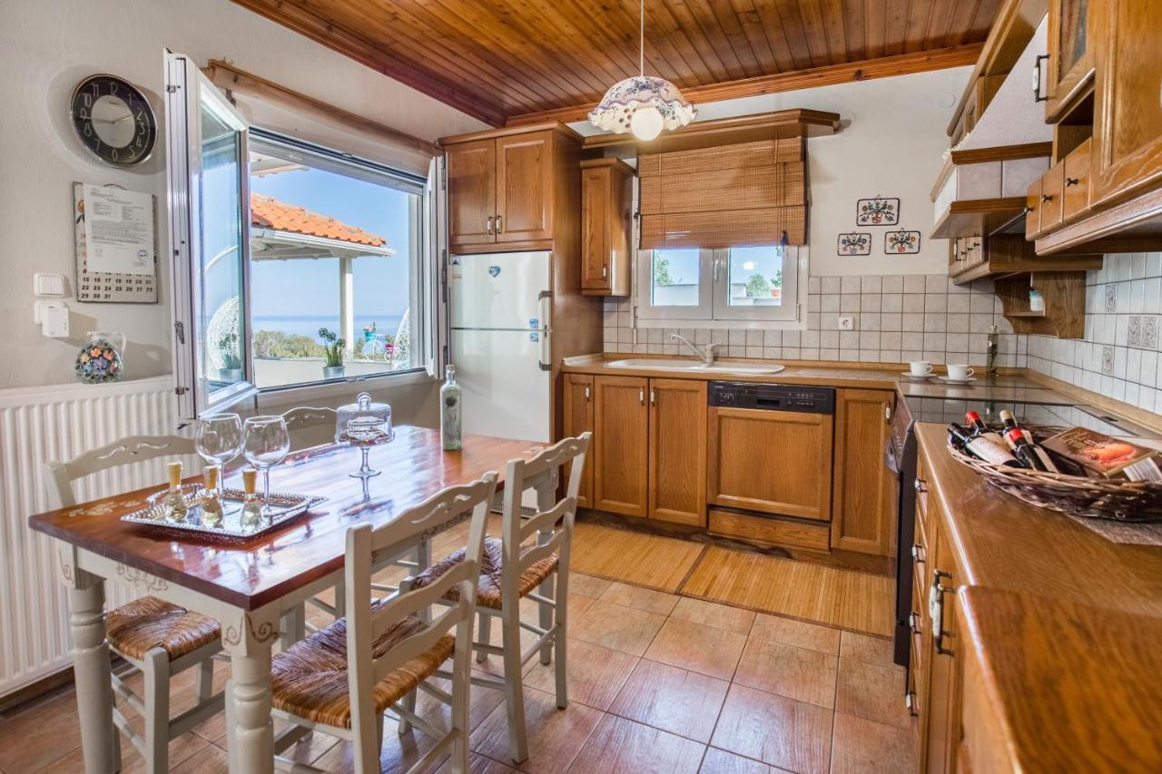 Vista Del Mare Luxury Villa Kinira Zewnętrze zdjęcie