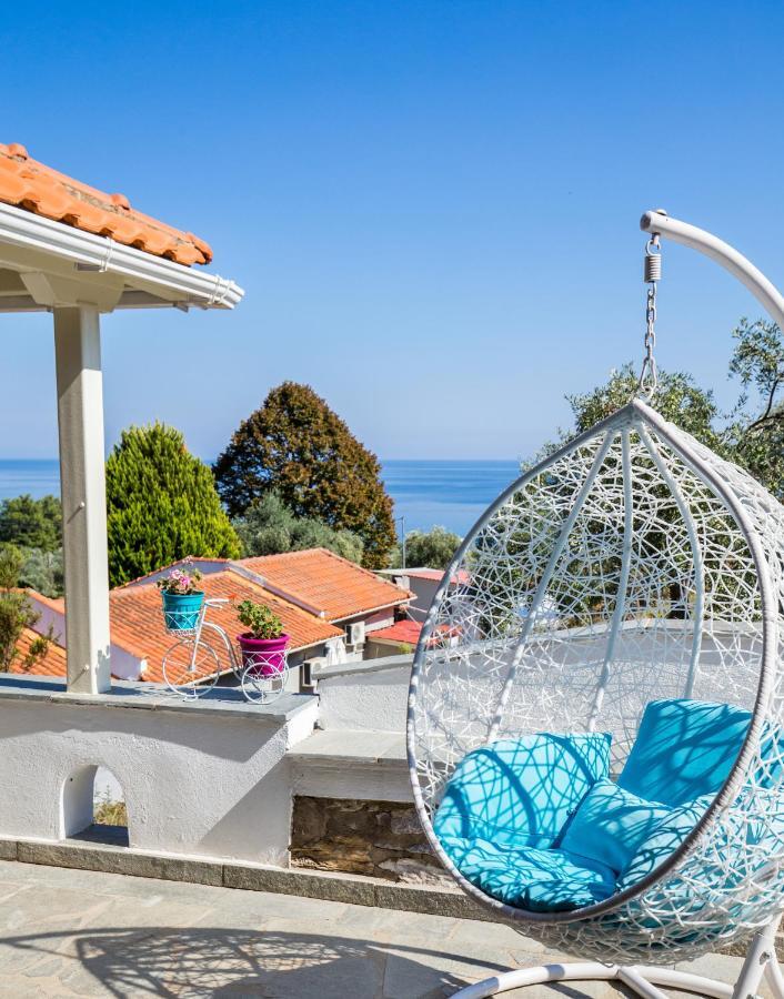 Vista Del Mare Luxury Villa Kinira Zewnętrze zdjęcie
